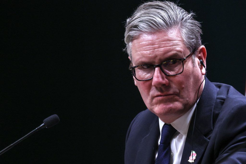 British Prime Minister Keir Starmer visits